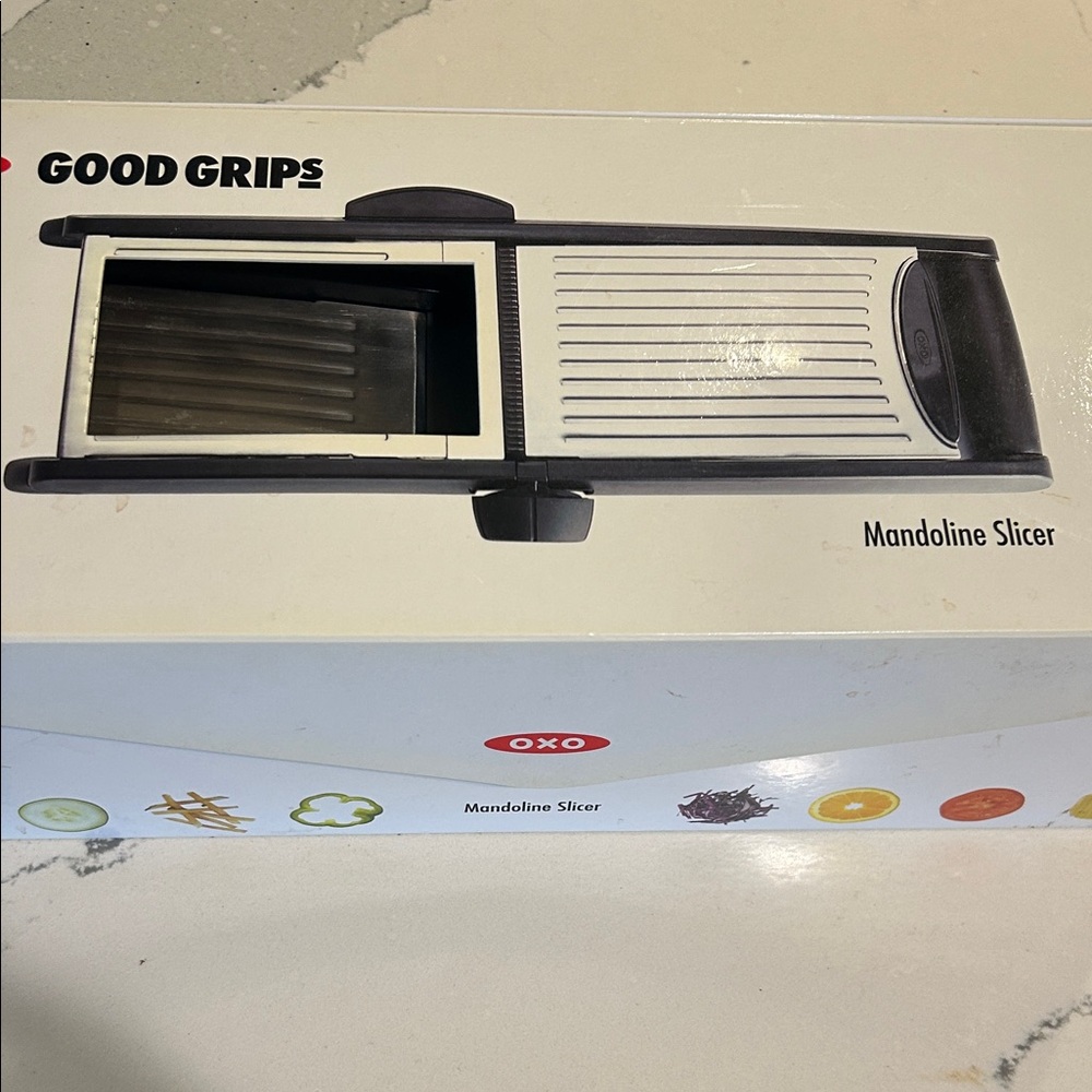 OXO Good Grips Black and White Mandoline Slicer